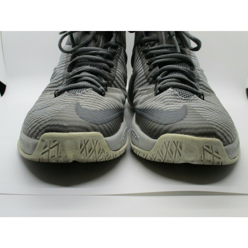 Nike Zoom Clear Out Men's Basketball Shoes SIZE 8.5 GREY/WHITE  Style 844370-002 - Picture 5 of 10